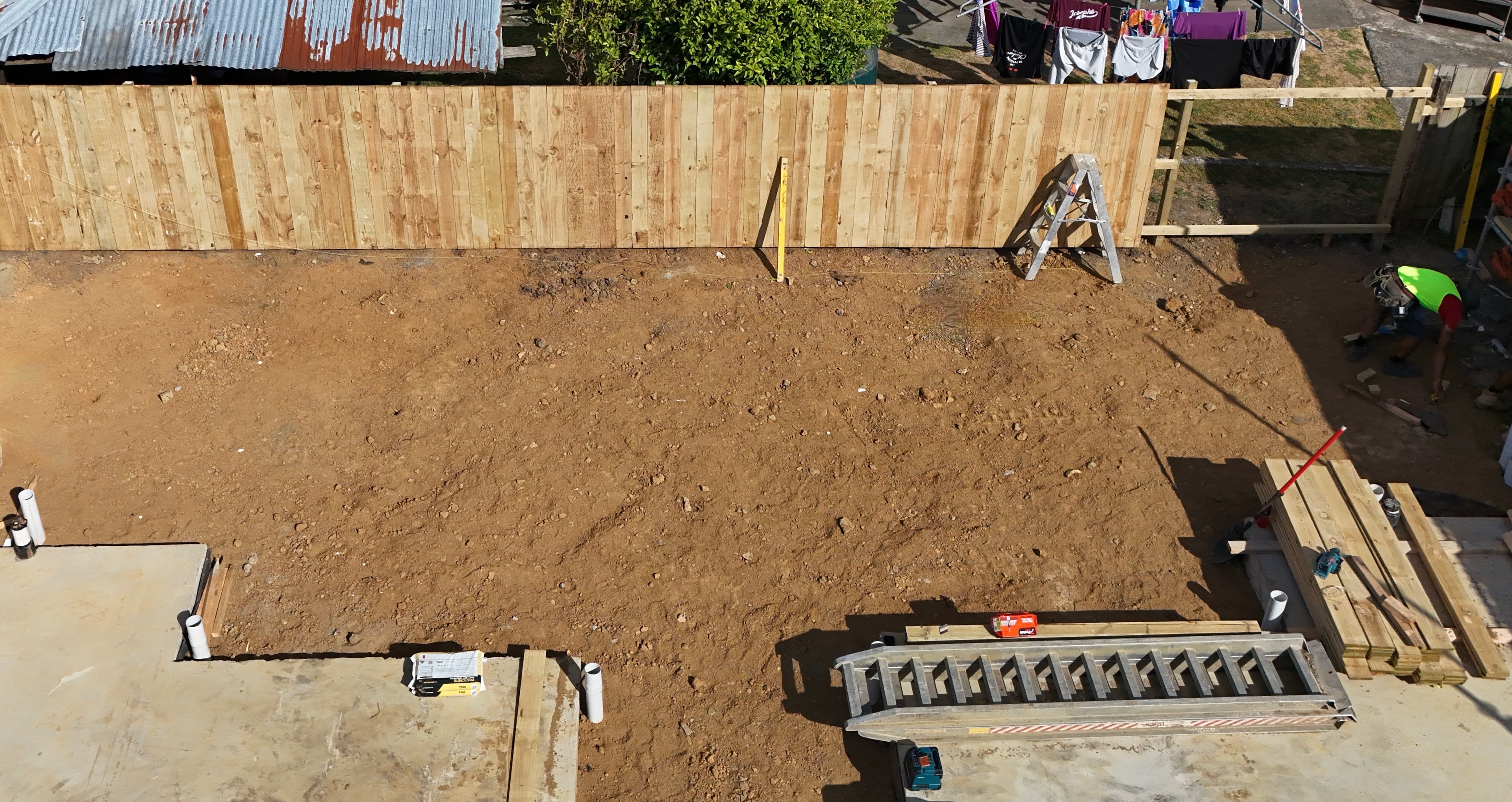 Subgrade preparation and compaction on a residential site in Auckland - Bromley Group
