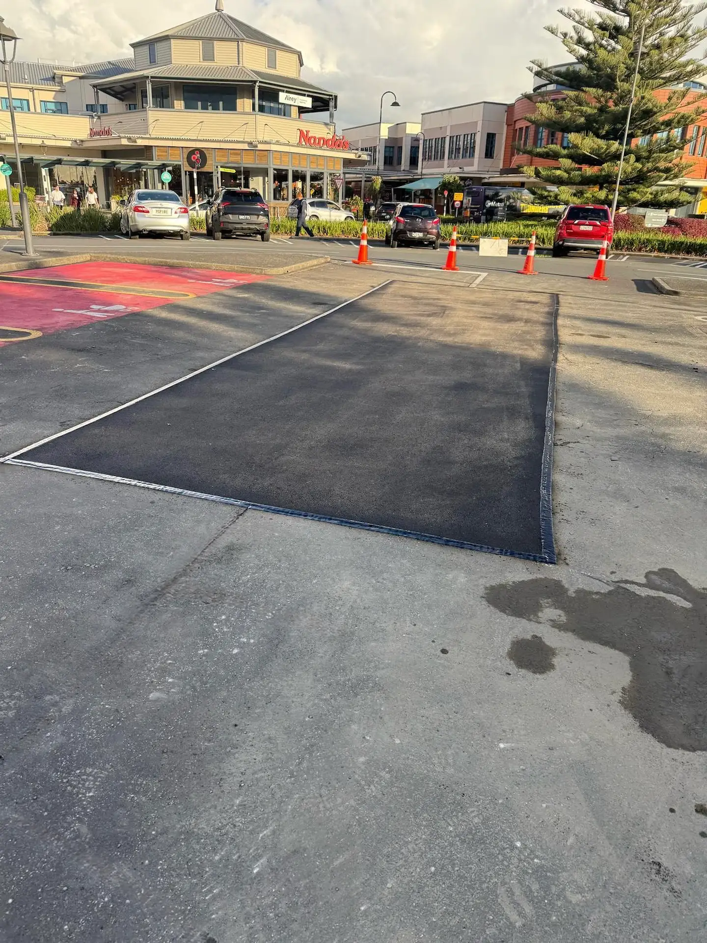 Asphalt paving works, Auckland - Bromley Group