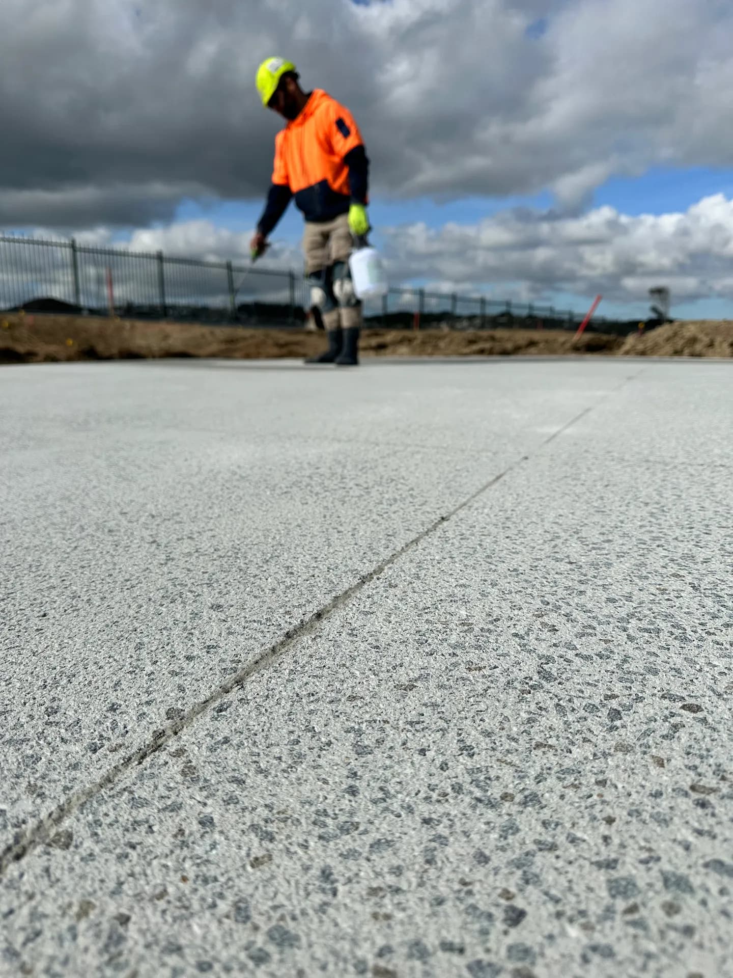 Concrete works in progress, Auckland - Bromley Group